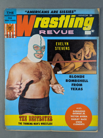 Wrestling REVUE 1968年8月号