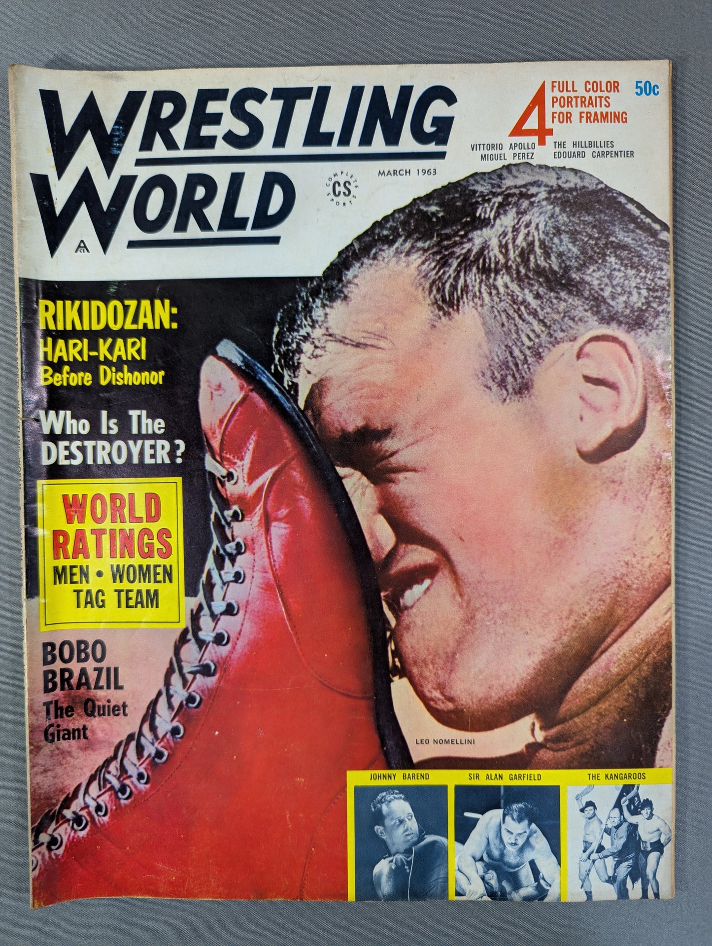 Wrestling WORLD March 1963 Issue