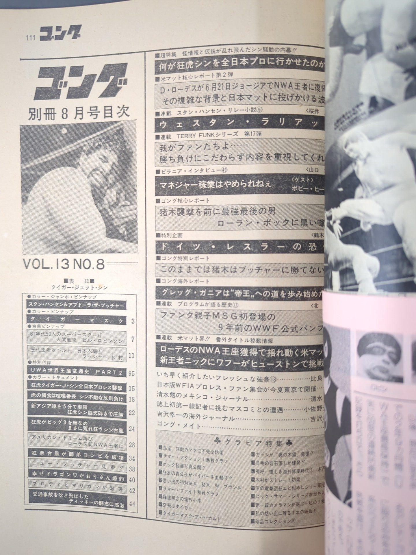別冊ゴングVol.13 No.8
