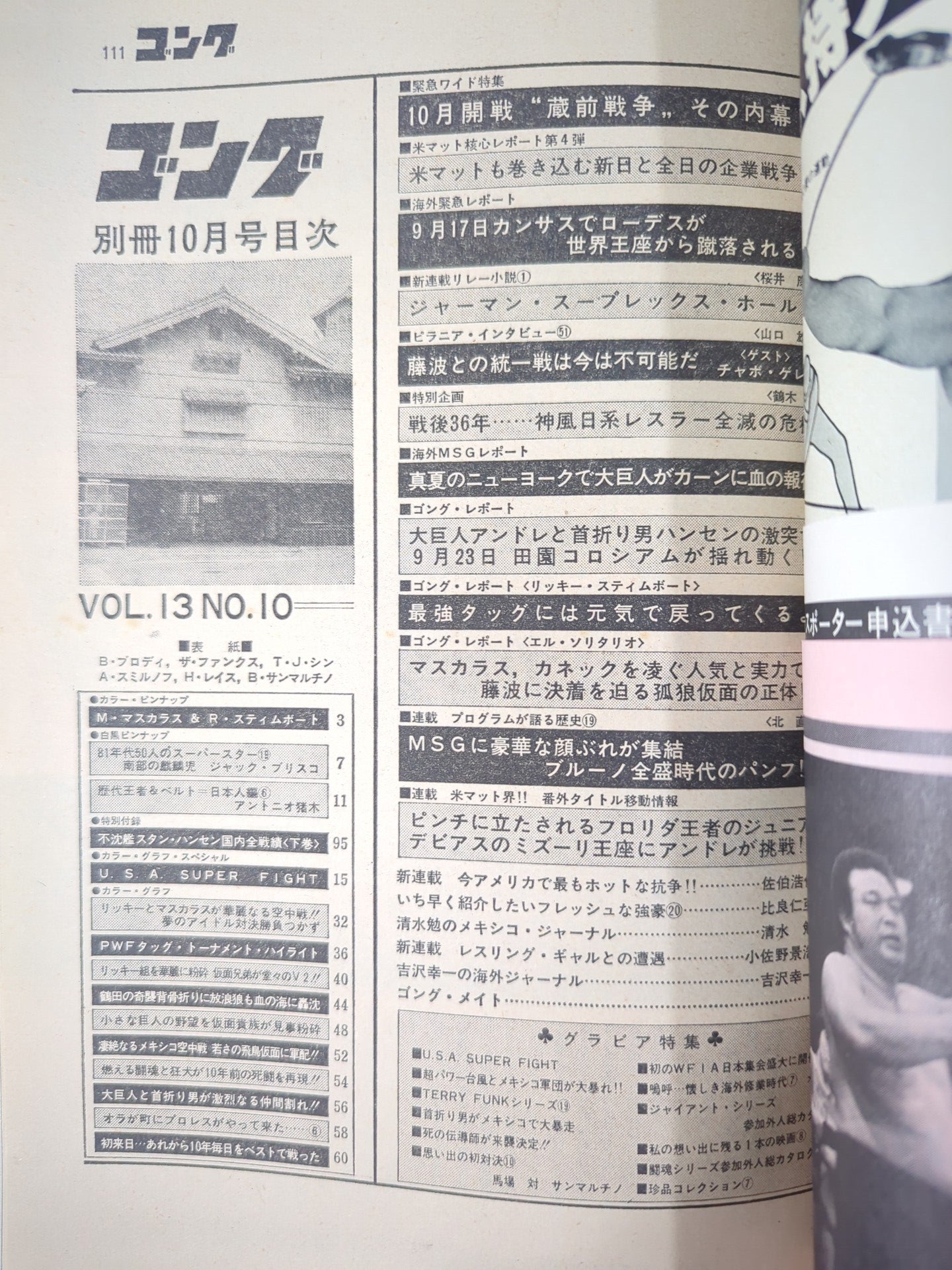 別冊ゴングVol.13 No.10