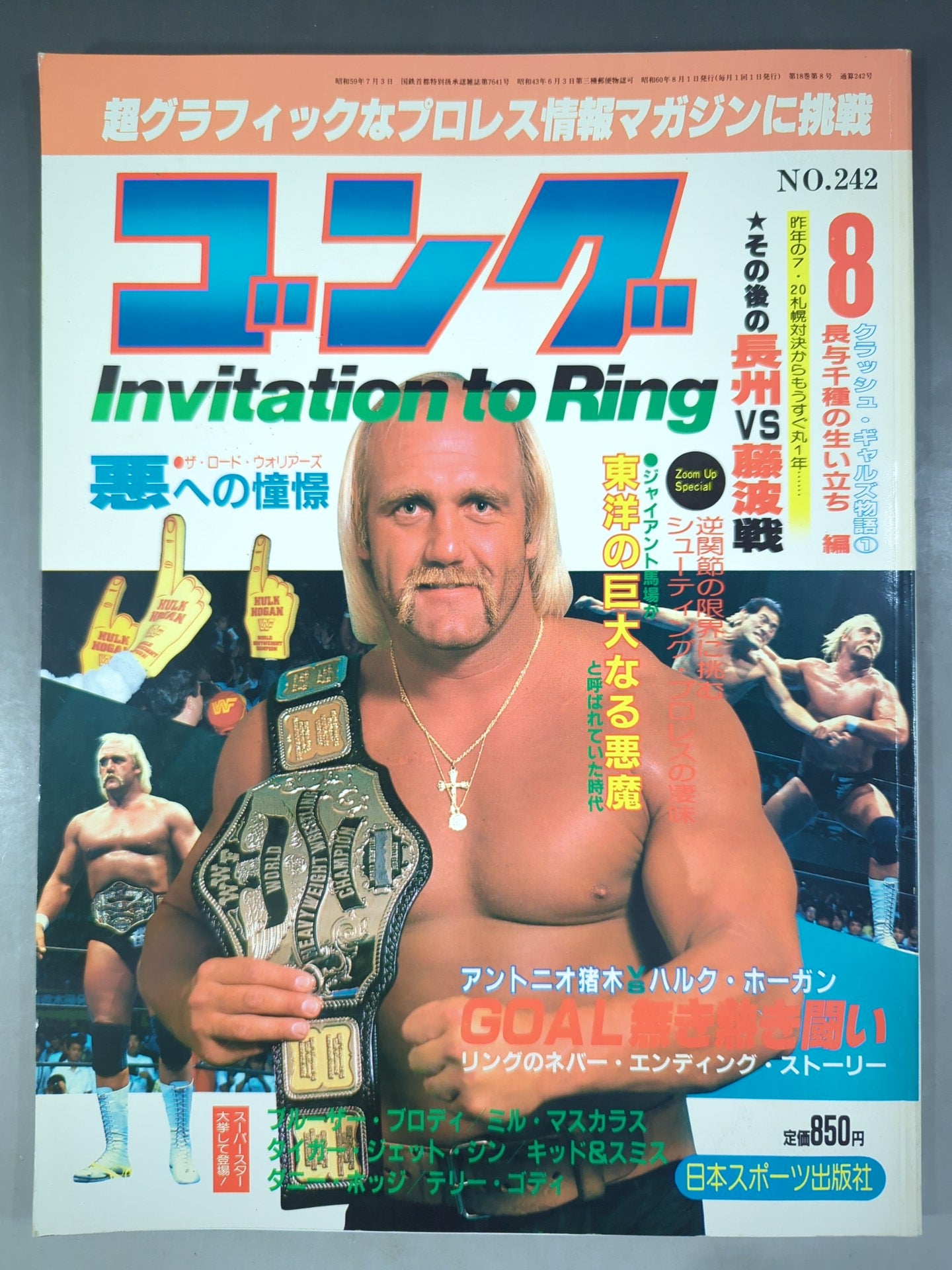 月刊ゴングVol.18 No.8