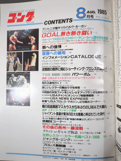 月刊ゴングVol.18 No.8