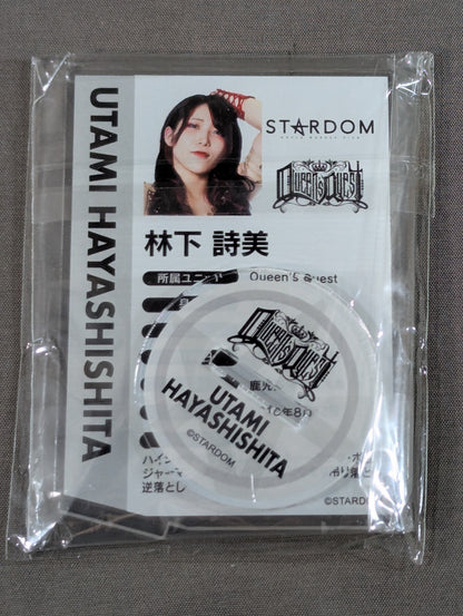 Utami Hayashishita  Random Acrylic Trading Card 2022