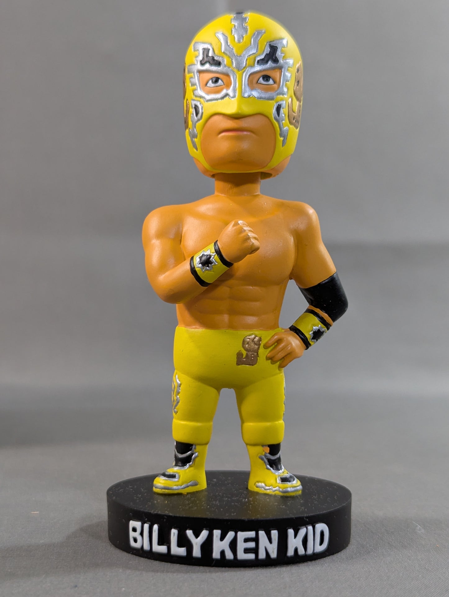 【hand signed autograph】 Billyken Kid  Shakehead Doll