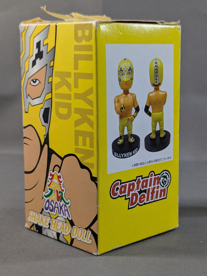 【hand signed autograph】 Billyken Kid  Shakehead Doll