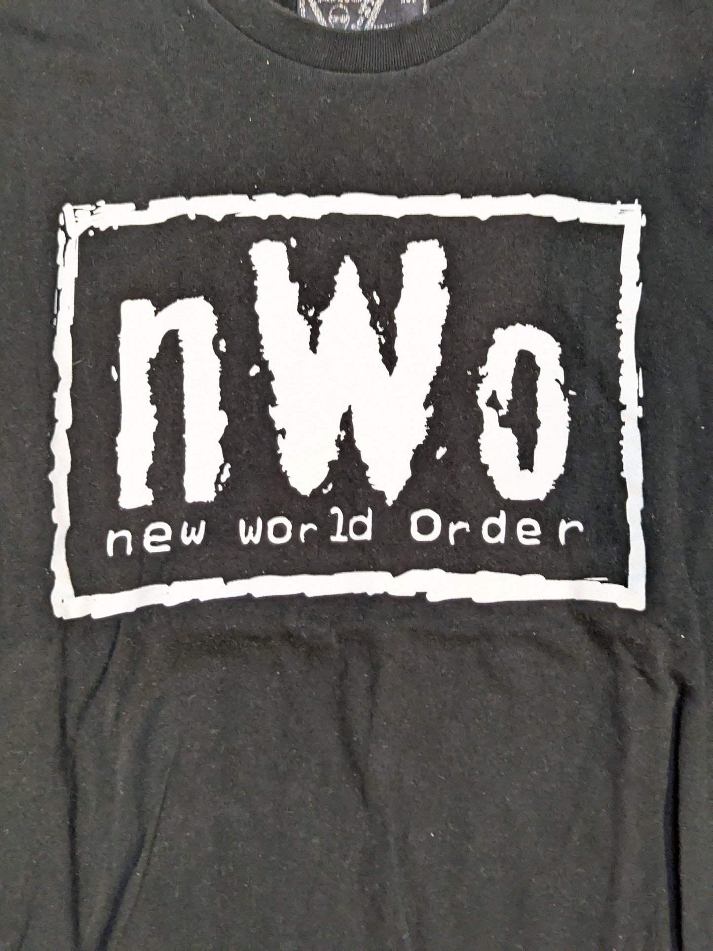 ARISTRIST  AT×WWE nWo T-shirt (Black×White)