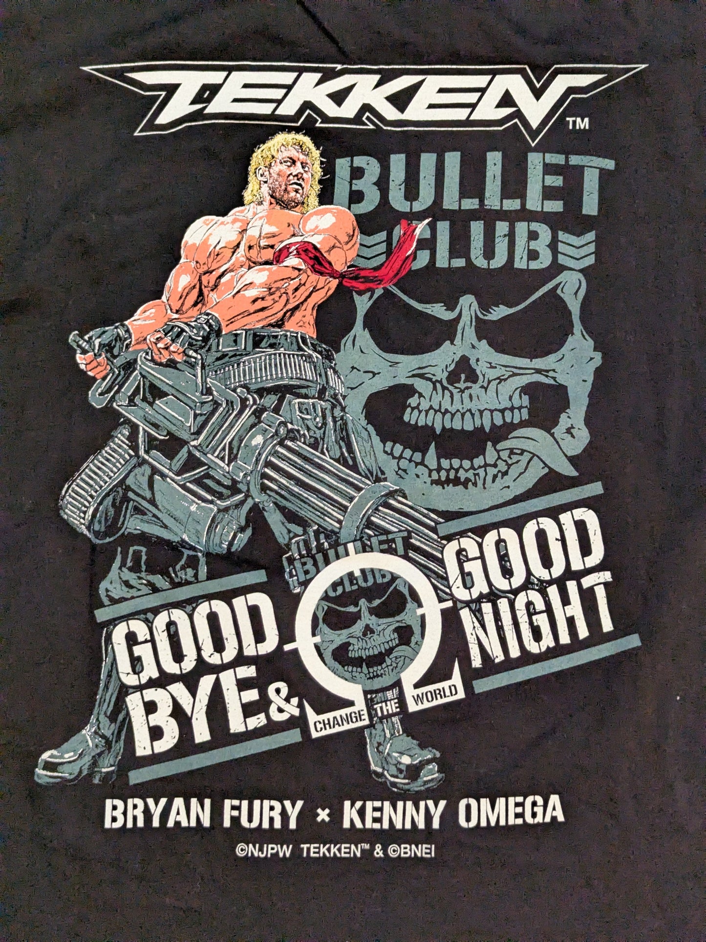 新日本プロレス×鉄拳「BULLET CLUB×TEKKEN」Tシャツ