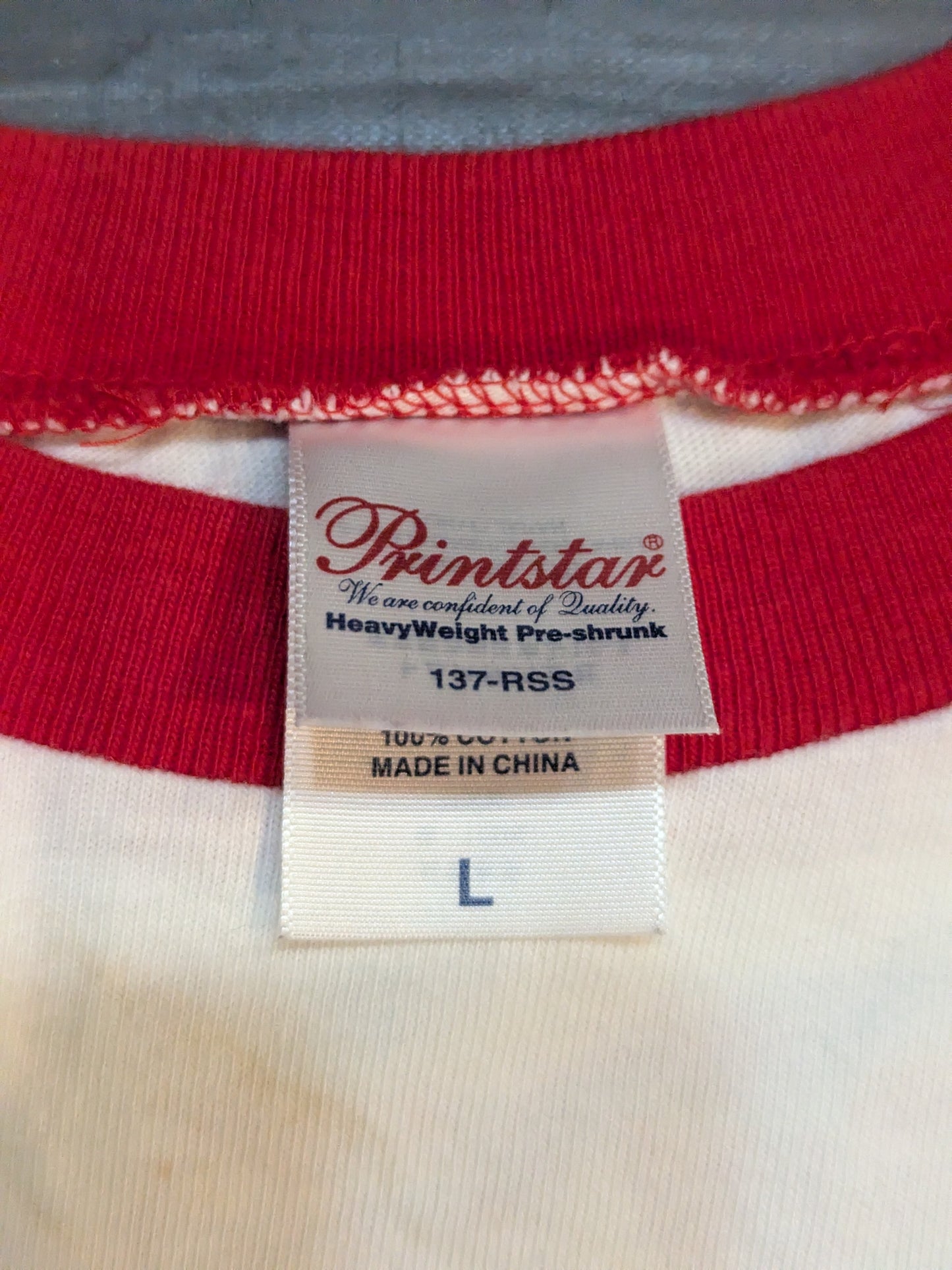 Rey Mysterio Jr. 'King of Lucha Libre' Raglan T-shirt (Red)