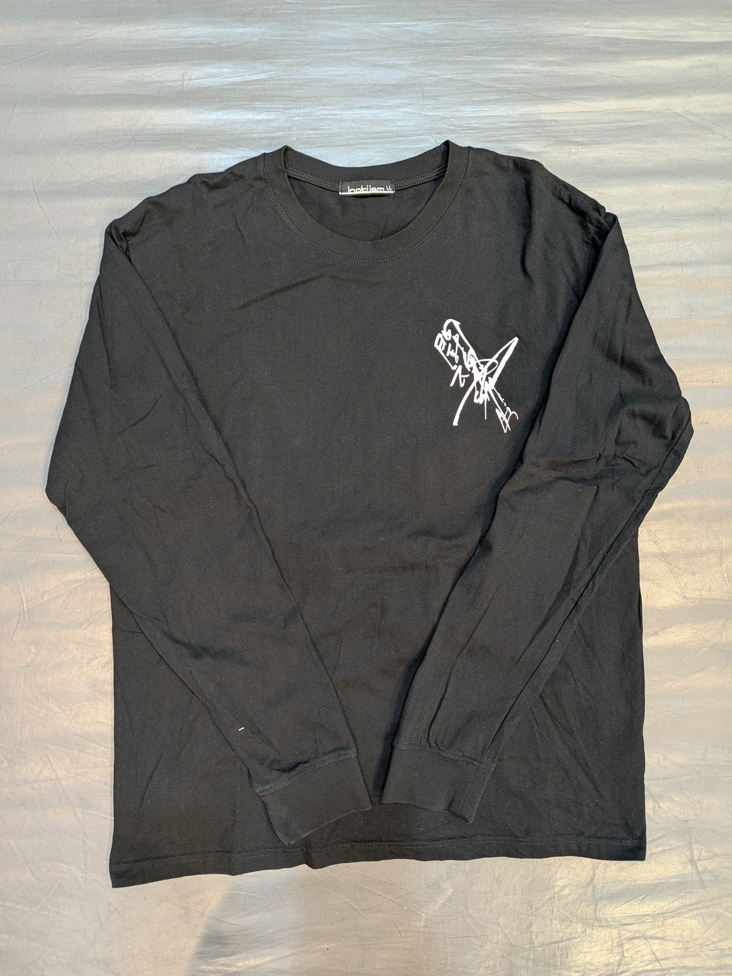 アントニオ猪木×しまむら ロングスリーブTシャツ①(ブラック)