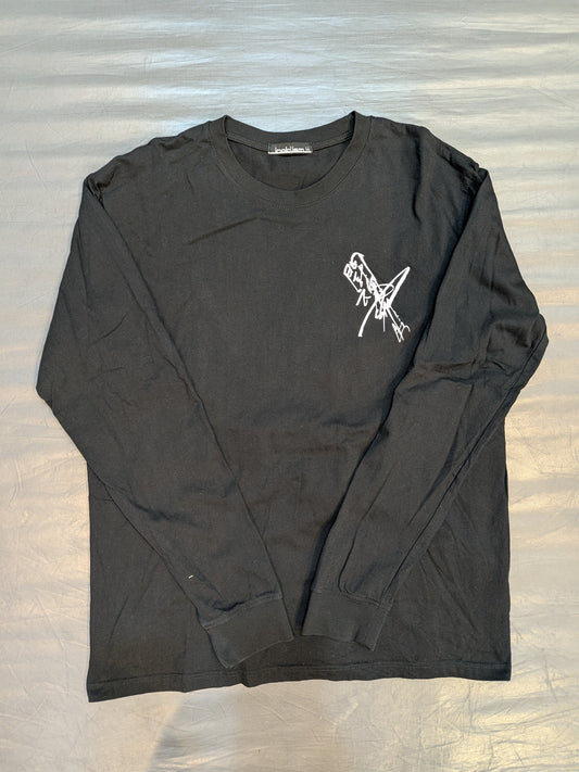 アントニオ猪木×しまむら ロングスリーブTシャツ①(ブラック)