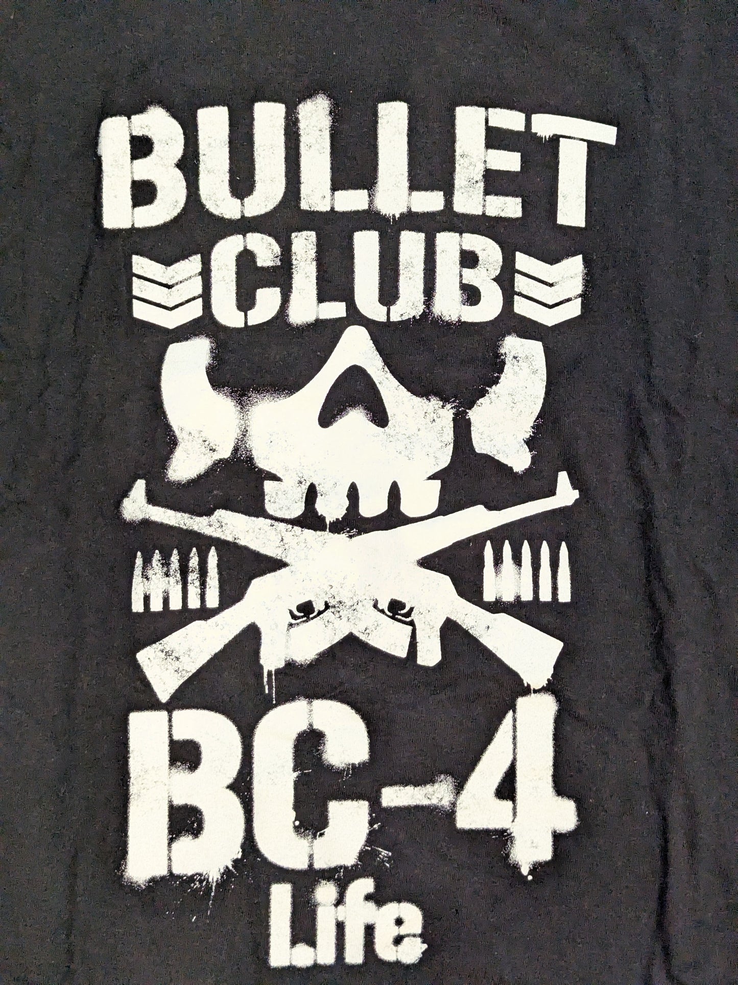 BULLET CLUB 4Life Tシャツ(ステンシル)