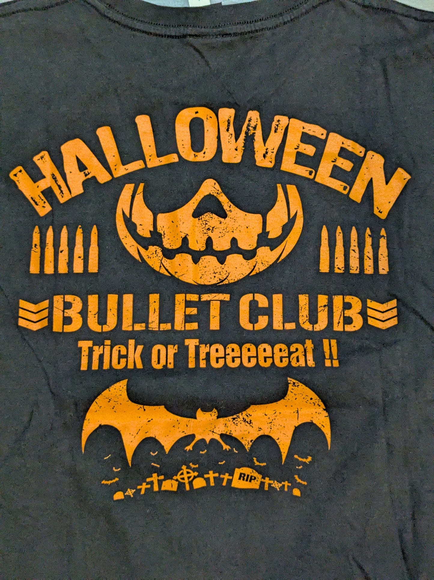 BULLET CLUB×Halloween "Trick or Treat!!" T-shirt
