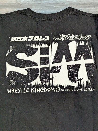 World Pro-wrestling  New Japan Pro Wrestling × SiM Collaboration T-Shirt