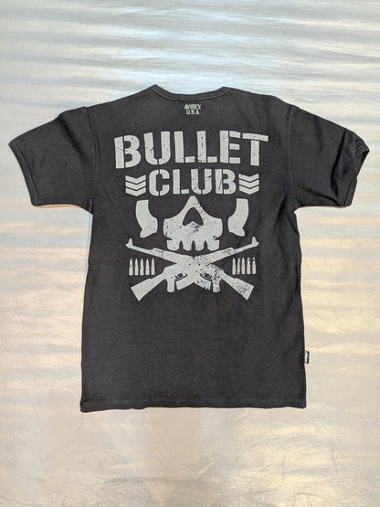 BULLET CLUB× AVIREX V-Neck T-Shirt