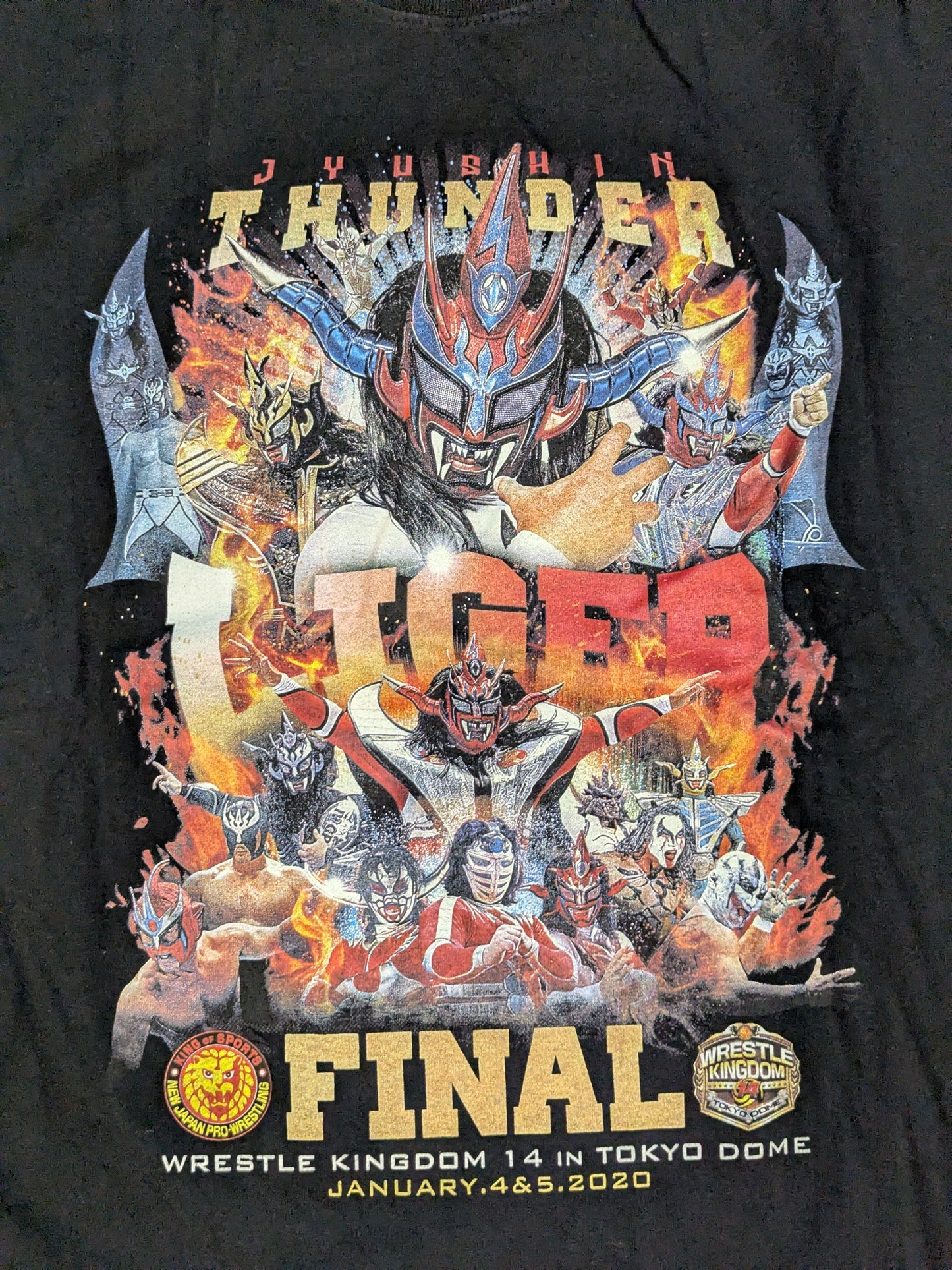 獣神サンダー・ライガー「LIGER THE FINAL」Tシャツ