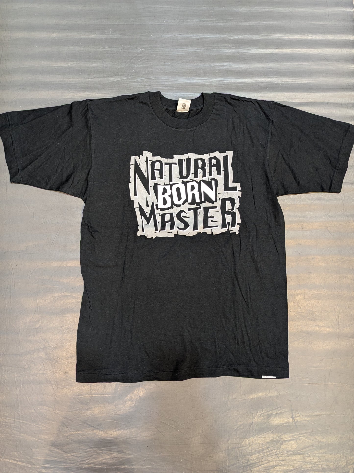 武藤敬司「NATURAL BORN MASTER」Tシャツ①(ブラック)