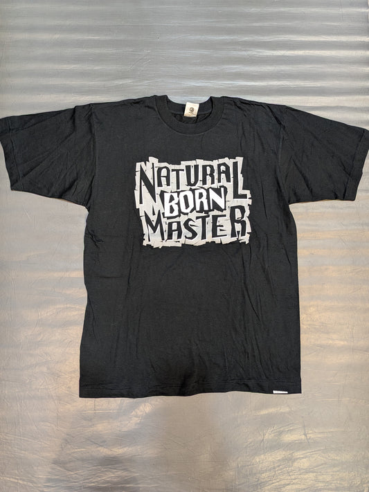 Muto Keiji  "NATURAL BORN MASTER" T-Shirt (1) (Black)