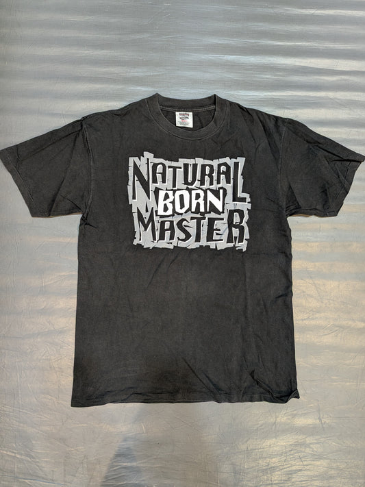 Muto Keiji "NATURAL BORN MASTER" T-shirt (2) (Black)
