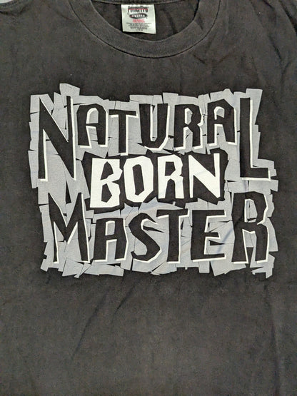 武藤敬司「NATURAL BORN MASTER」Tシャツ②(ブラック)