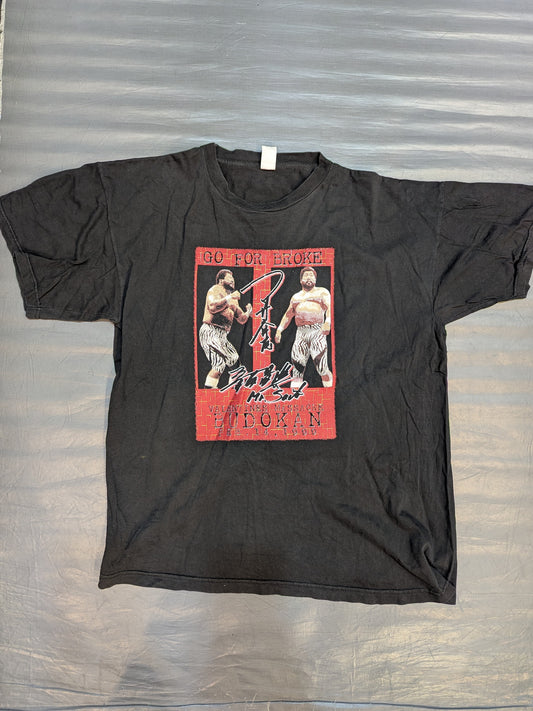 Masa Saito  retirement commemorative T-shirt (childhood)