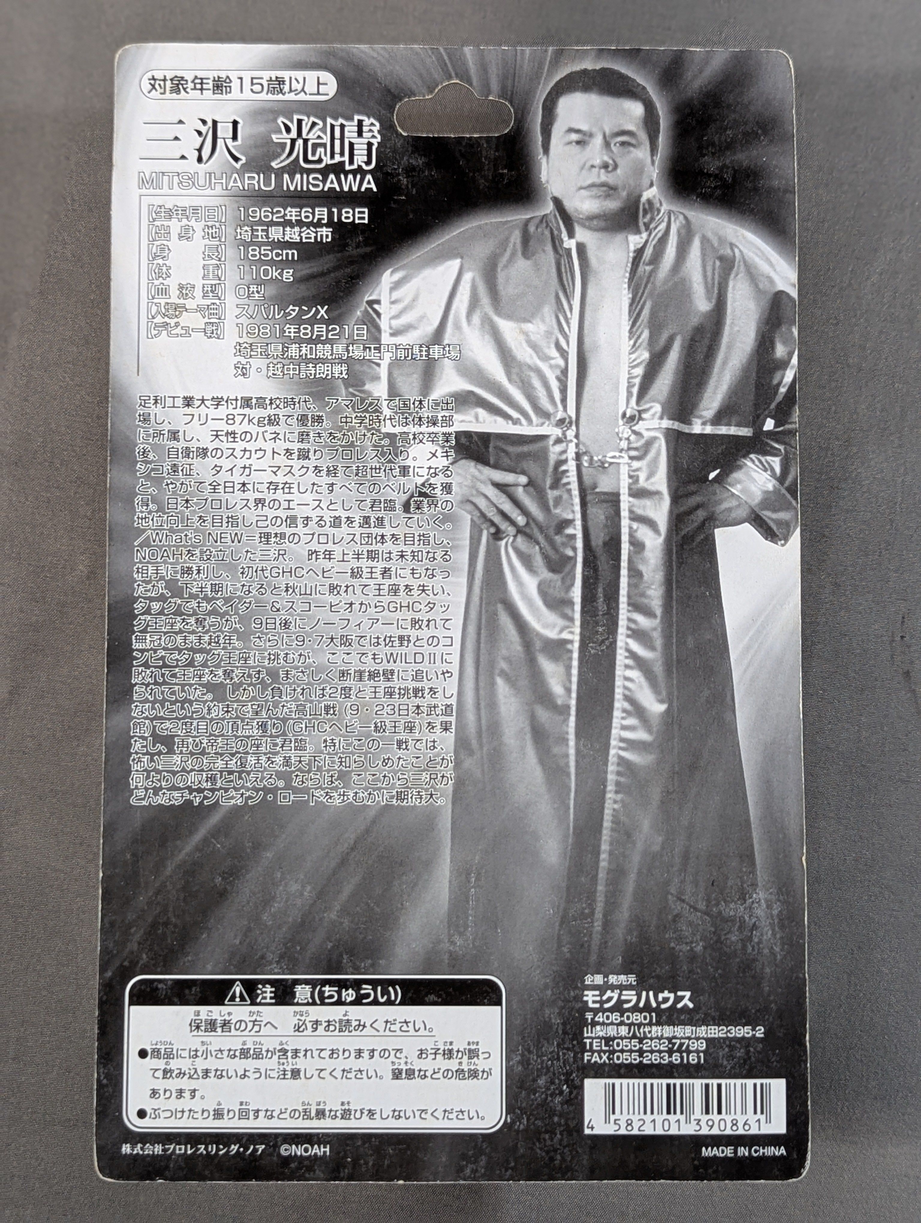 三沢光晴(緑ガウン・GHCベルト) – 闘道館
