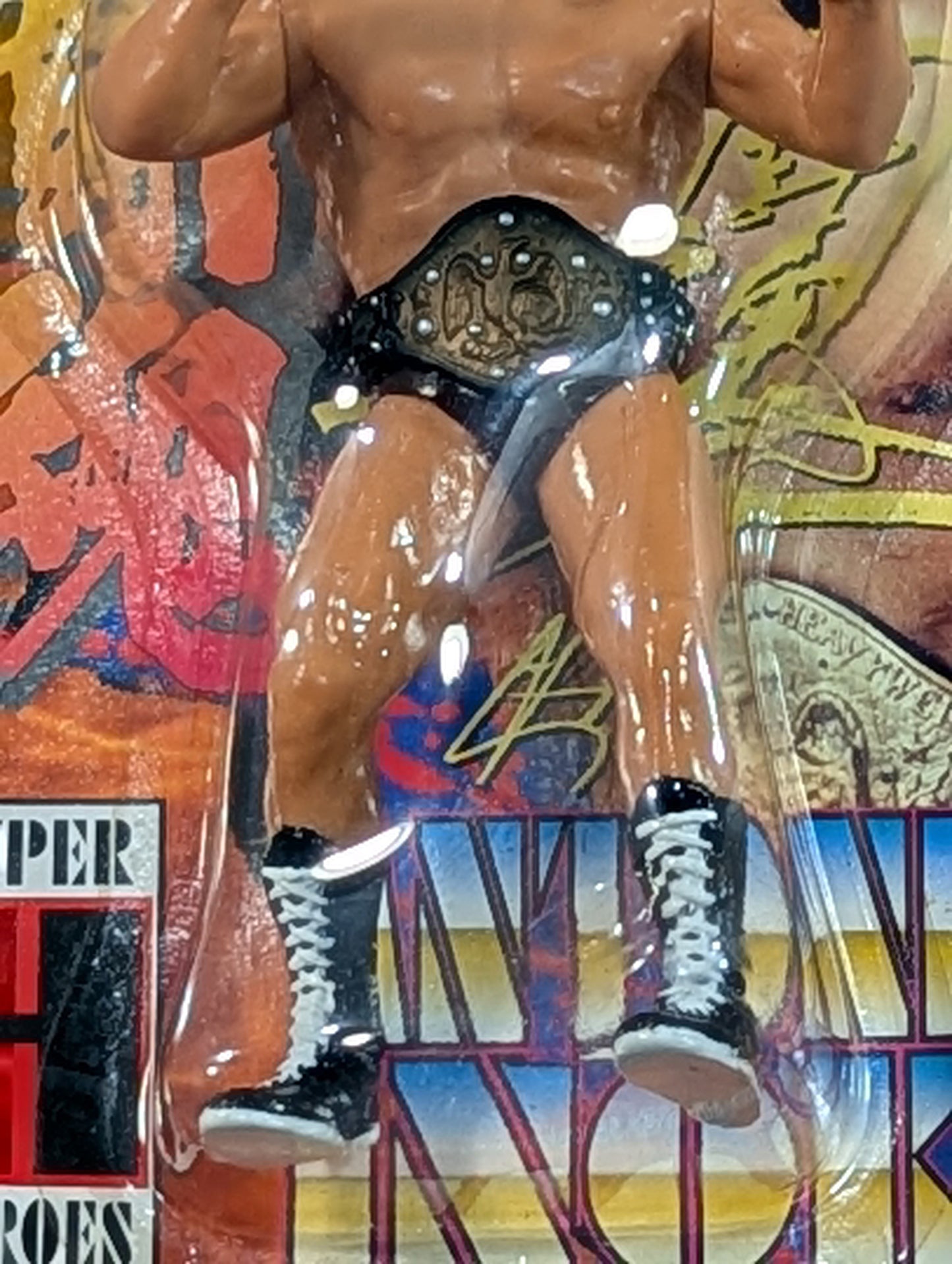 Antonio Inoki  (NWF belt)
