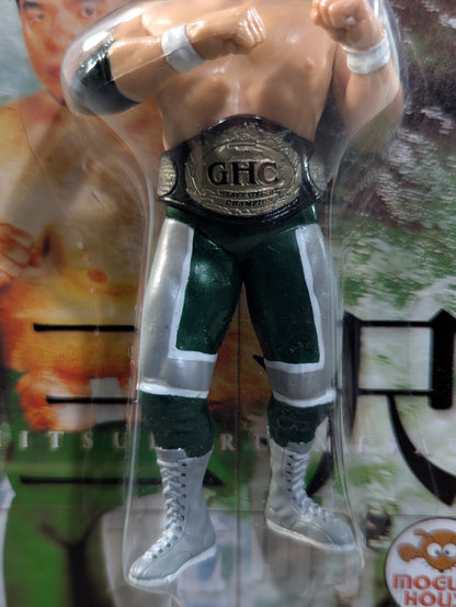 三沢光晴(ヒゲ・GHCベルト)