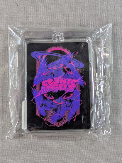 COSMIC ANGELS Illustrated Acrylic Keychain