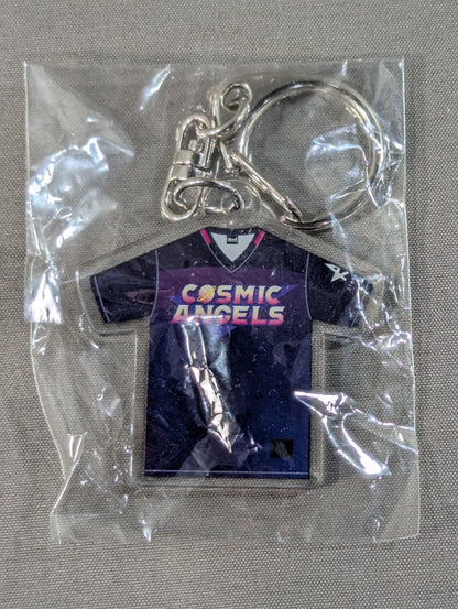 Mina Shirakawa  T-shirt-Style Acrylic Keychain (STARDOM×TOWER RECORDS)