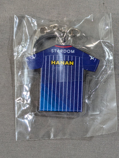 HANAN  T-shirt-Style Acrylic Keychain (STARDOM×TOWER RECORDS)