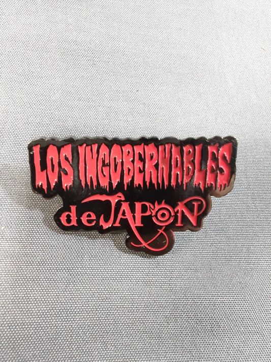 LOS INGOBERNABLES de JAPON ピンバッジ(レッド)