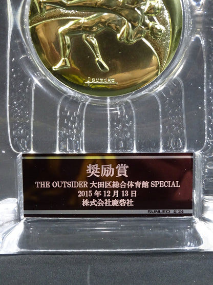 The Outsider December 13, 2015 Ota City General Gymnasium SPECIAL Encouragement Award Trophy