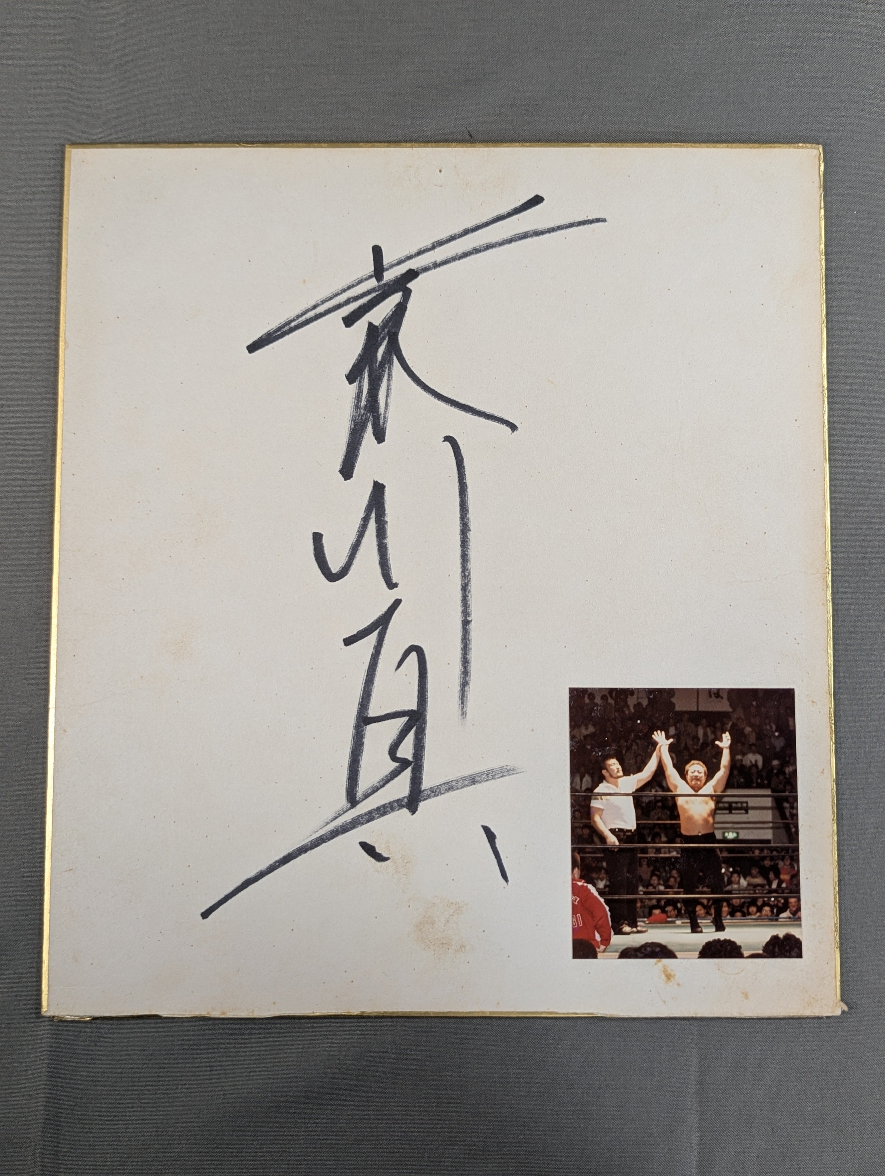 サイン色紙 – 闘道館