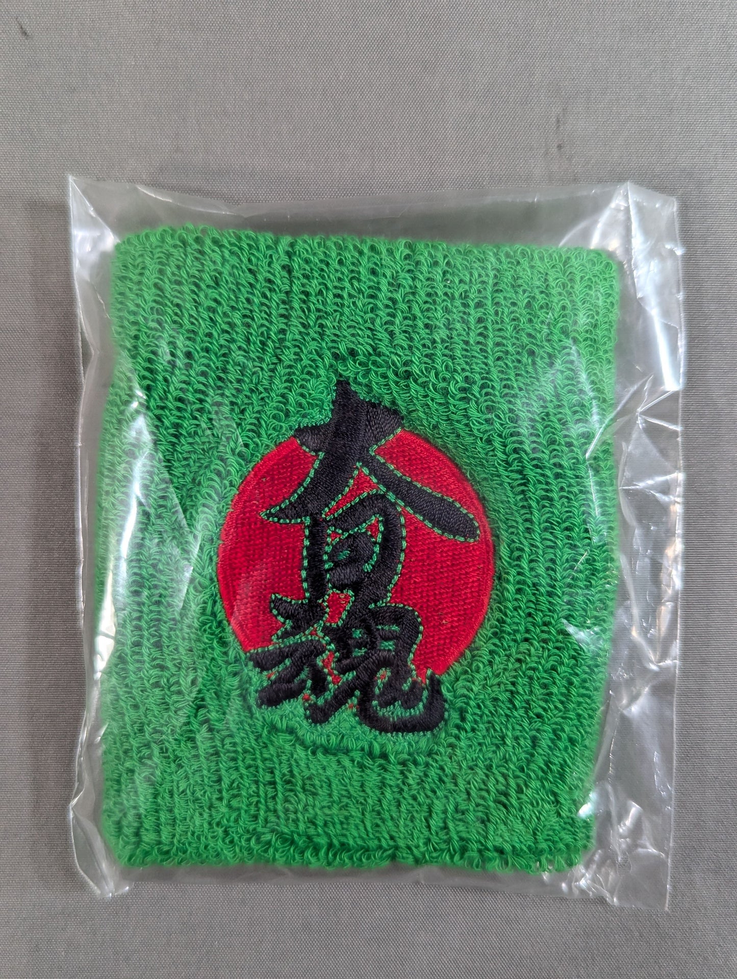 大日本プロレス「大日魂」リストバンド(緑)