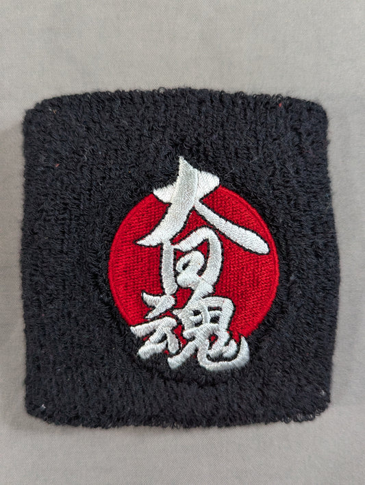 大日本プロレス「大日魂」リストバンド(黒)