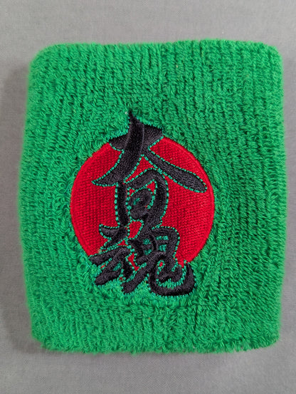 大日本プロレス「大日魂」リストバンド(緑)