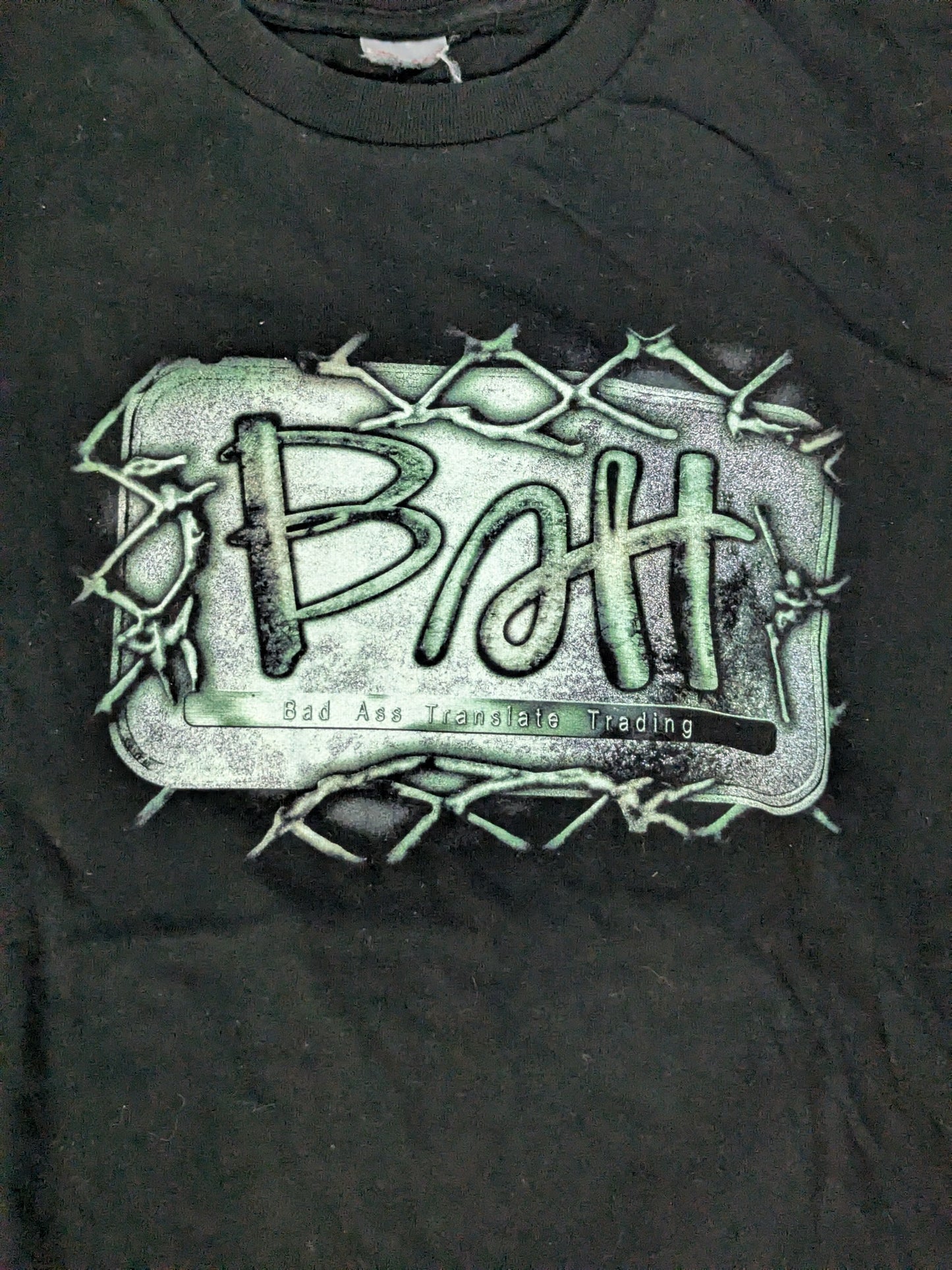 Batt ロゴTシャツ①(ブラック)