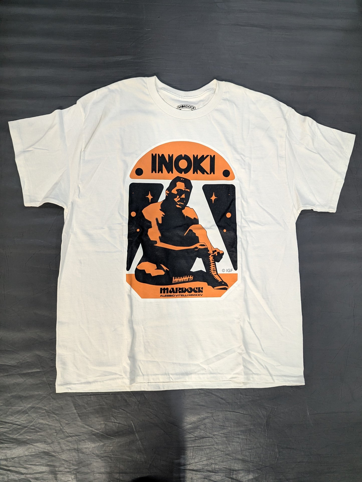 Antonio Inoki × MARDOCK Illustration T-Shirt