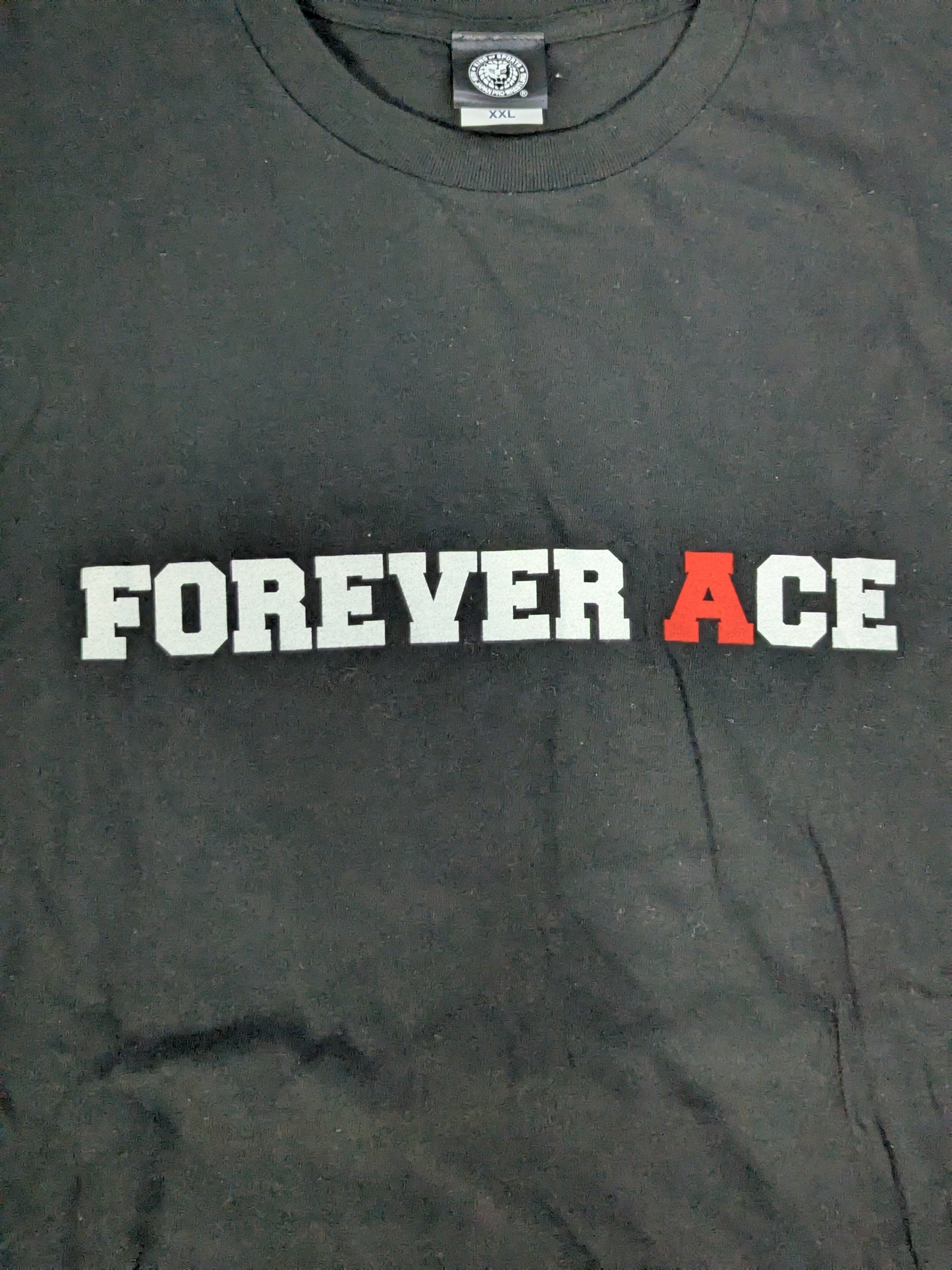 棚橋弘至「FOREVER ACE」Tシャツ(ブラック)