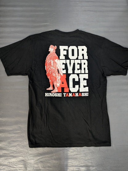 棚橋弘至「FOREVER ACE」Tシャツ(ブラック)