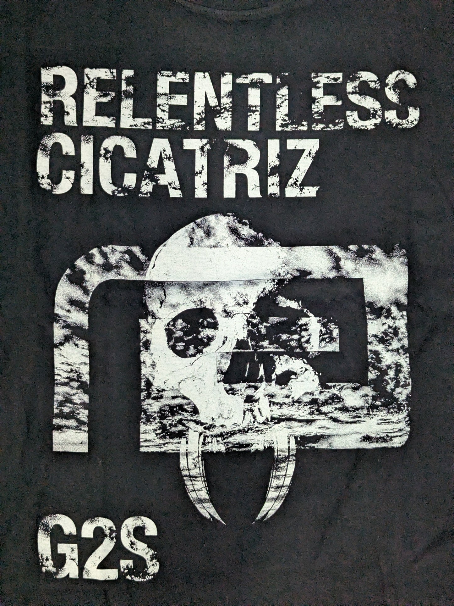 KENTA×BULLET CLUB「RELENTLESS CICATRIZ」Tシャツ①