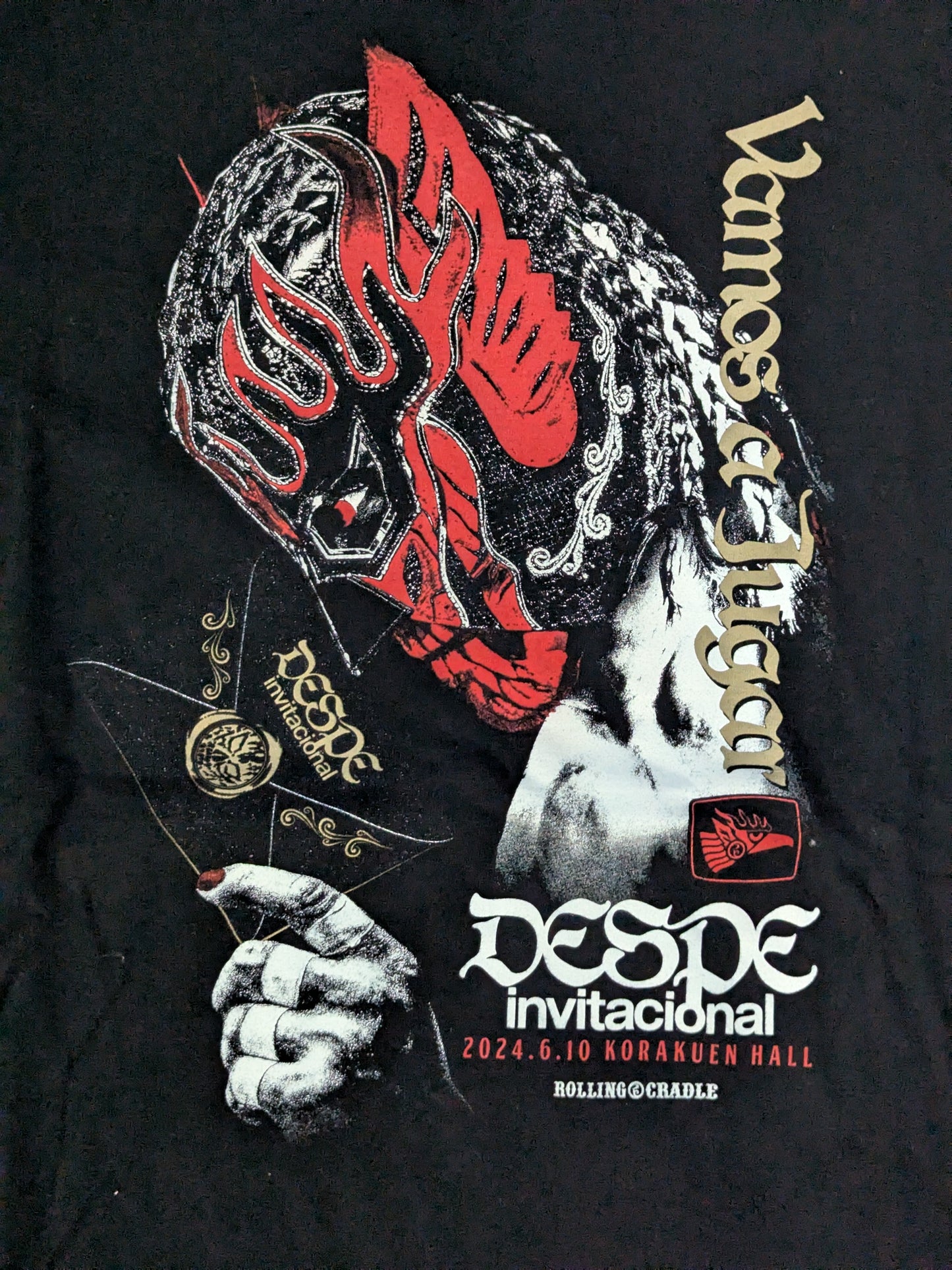 エル・デスペラード「DESPE-invitacional DESPE-invitacional supported by ROLLING CRADLE MARIACHI」Tシャツ①