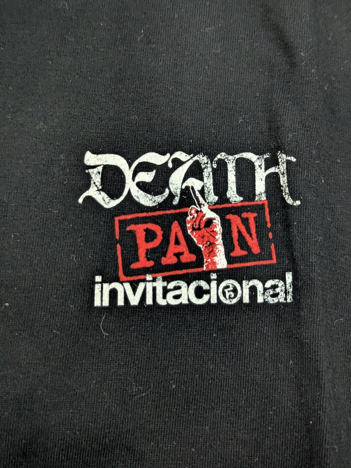 エル・デスペラード×葛西純「"DEATH PAIN" invitacional」Tシャツ