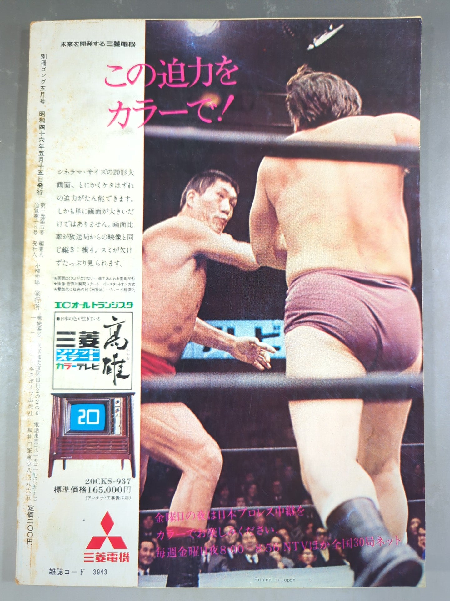 別冊ゴングVol.3 No.5 – 闘道館