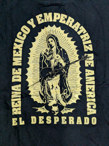 エル・デスペラード「ESTILO MEXICO」Tシャツ②(ブラック×ゴールド)
