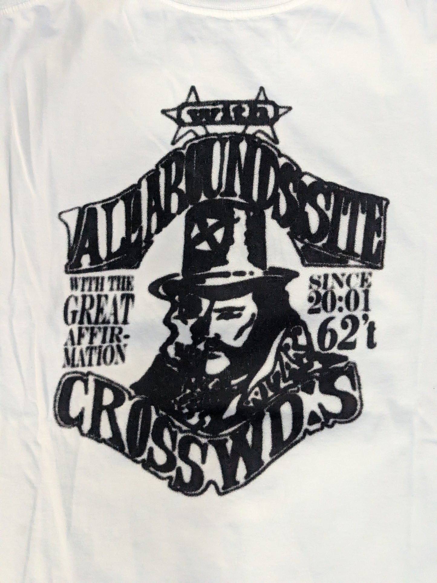 武藤敬司「CROSS WIZARDS」Tシャツ②(ホワイト)
