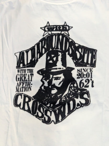 武藤敬司「CROSS WIZARDS」Tシャツ②(ホワイト)