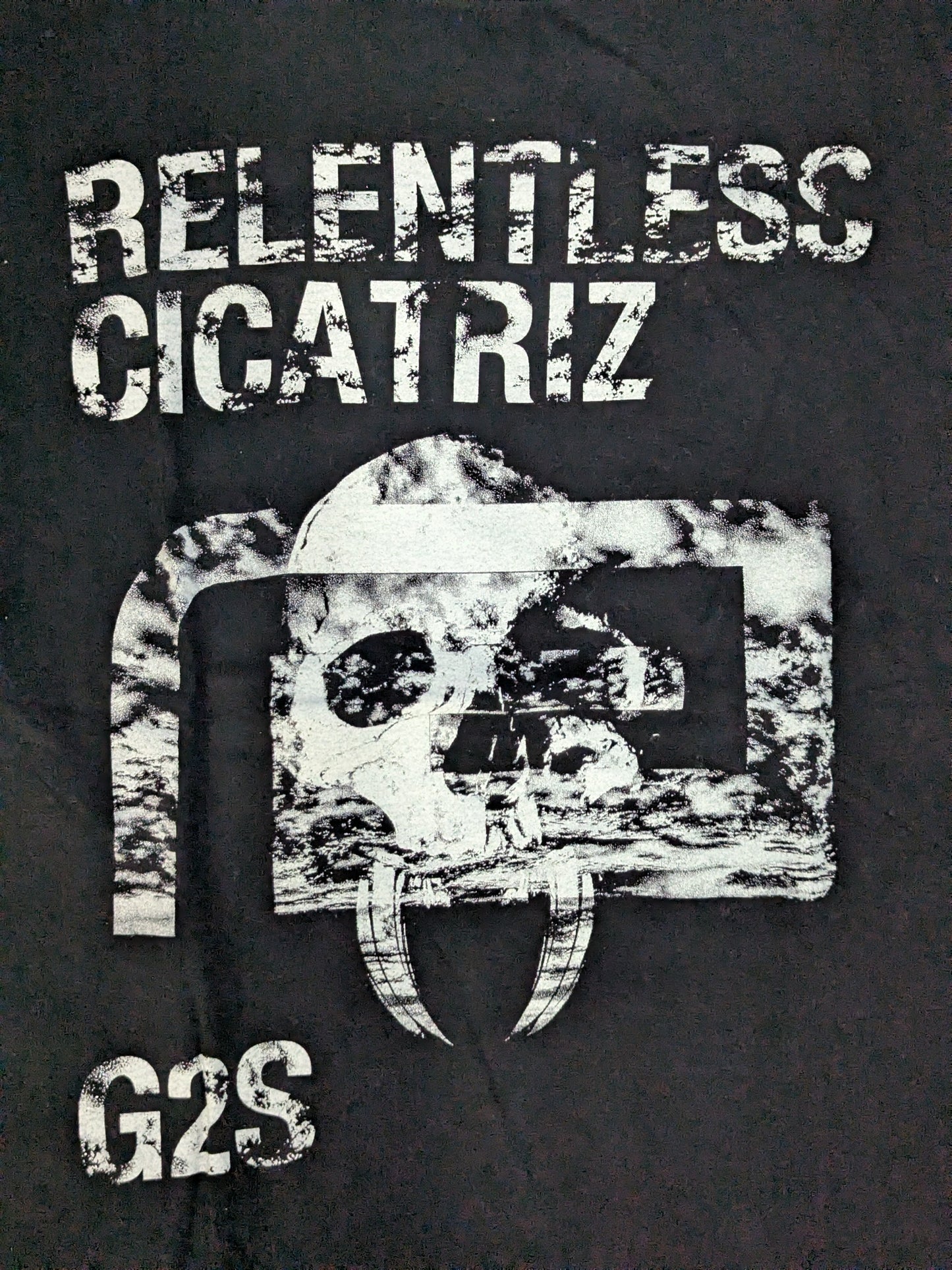 KENTA×BULLET CLUB「RELENTLESS CICATRIZ」Tシャツ②