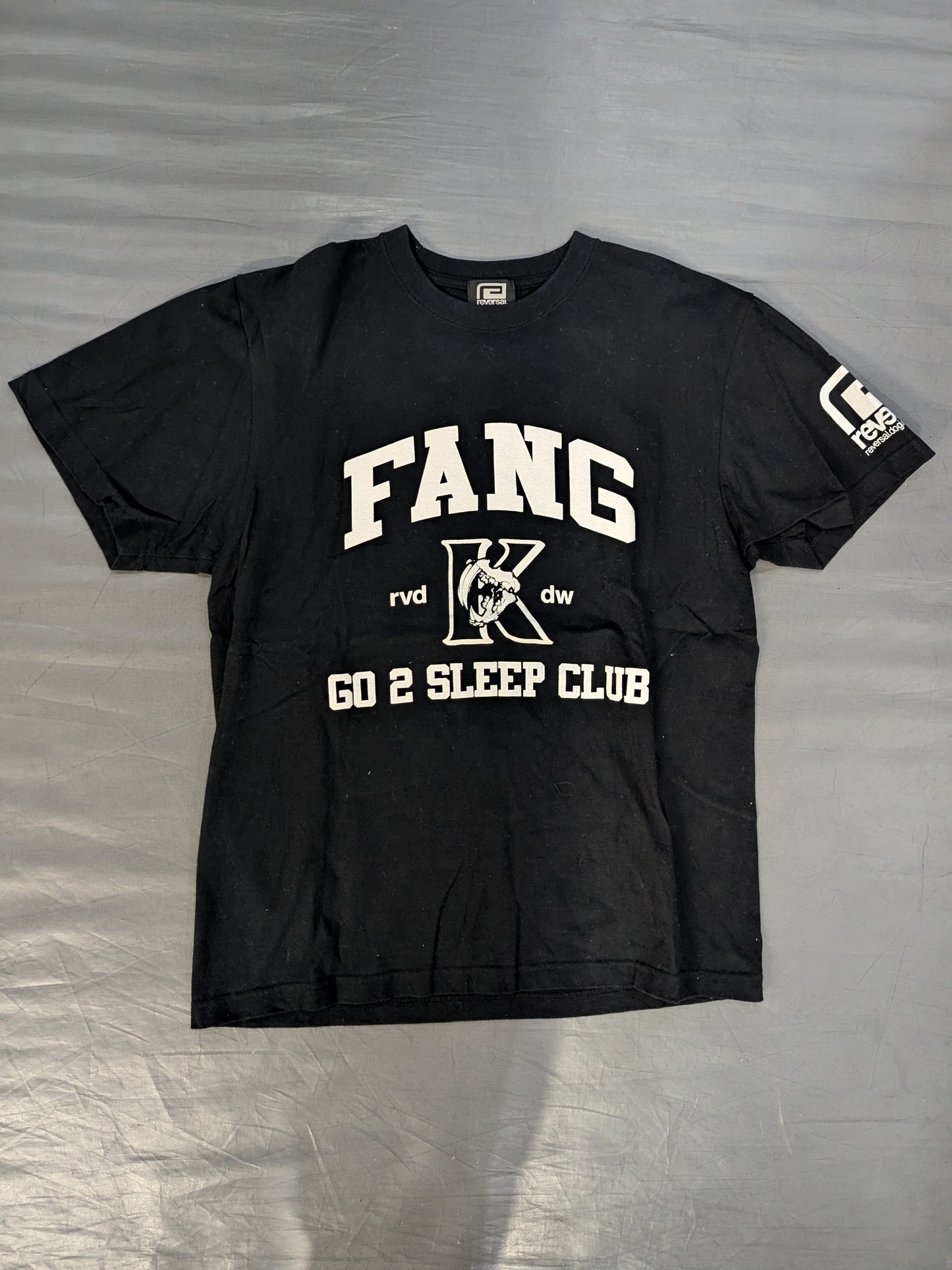 KENTA「FANG K」Tシャツ①(ブラック×ホワイト)