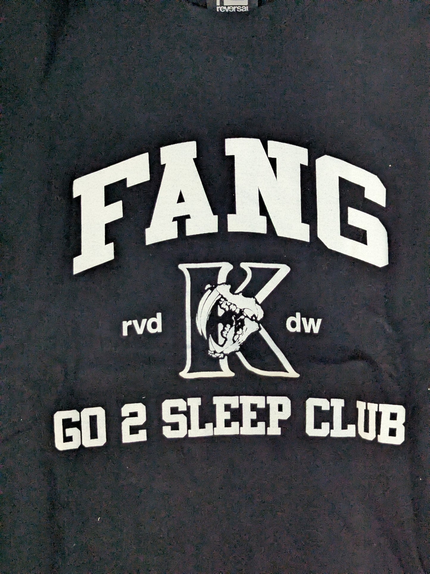 KENTA「FANG K」Tシャツ①(ブラック×ホワイト)